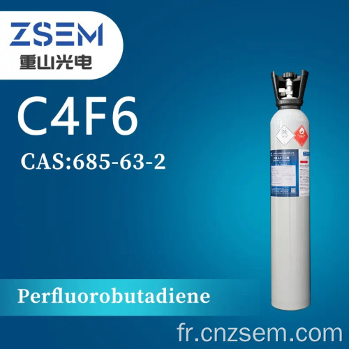 C4F6 Hexafluoro-1 3-Butadiène 4N Chip Agent